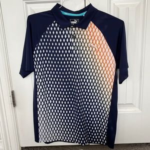 Puma Golf Polo Blue